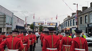 Gertrude Star FB at Ballynahinch PB annual parade 2024 [upl. by Repsihw]