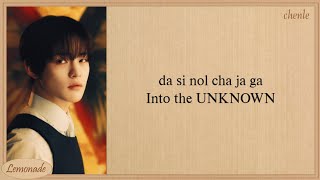 NCT DREAM UNKNOWN Easy Lyrics [upl. by Durante823]