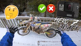 NEIGE  TEST GOPRO HERO 7 BLACK HYPERSMOOTH [upl. by Tamma293]