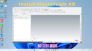 Install mastercam x8 [upl. by Darryn]