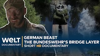 GERMAN BEAST Leguan  The Bundeswehrs Bridge Layer is amazing  WELT Documentary [upl. by Teak]