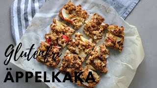 Glutenfri äppelkaka utan socker men kanel och ingefära [upl. by Enelia351]