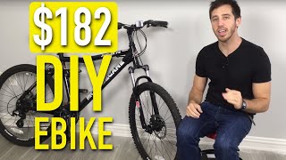 Making a super cheap electric bike for 182 [upl. by Tonjes395]