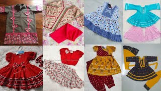 bacho k kapro k design frock design handmade dress stitching design ideas [upl. by Esnohpla911]