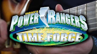 Power Rangers Time Force Theme on Guitar [upl. by Neivad]