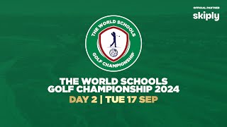 The World Schools Golf Championship LIVE  Day 2 [upl. by Dnyletak]