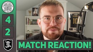 ALMOST MAEDA MEAL OF THAT lol  Celtic 42 Livi  MATCH REACTION [upl. by Victorine]