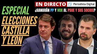 Resultados Elecciones Castilla y León Mañueco PP y GarcíaGallardo VOX ganan a PSOE y socios [upl. by Othilie]