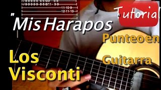 Mis Harapos  Los Visconti tutorial [upl. by Okimuy]