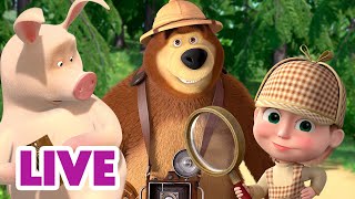 🔴 EN VIVO Masha y el Oso Castellano 🎒 Las aventuras de Masha y sus amigos 🌍 Masha and the Bear [upl. by Frymire]