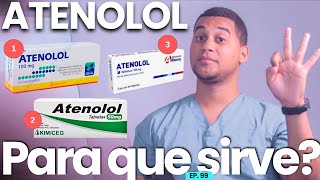 ATENOLOL PARA QUE SIRVE  3 COSAS [upl. by Gnihc]