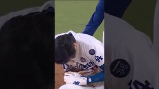 Ohtani Injures His Left Shoulder – A Tough Blow to the Game ⚾💔 baseball mlb dodgers ohtani [upl. by Hsirrap]