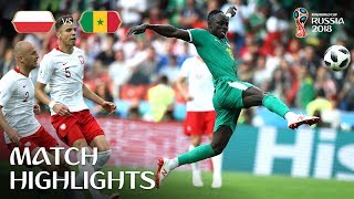 Poland v Senegal  2018 FIFA World Cup  Match Highlights [upl. by Evilo]