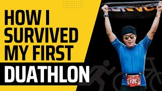 My FIRST Duathlon  Trifactor RunBikeRun Philippines 2022  Duathlon Vlog 3 [upl. by Yanehc322]