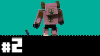 LEGO Minecraft Stop motion Warden Dimensions Part 2 Measuring END [upl. by Leavy]