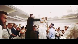 THE BEST LEBANESE WEDDING ENTRANCE DANCE FILMED BY THE MOST POPULAR WEDDING VIDEOGRAPHER MELBOURNE [upl. by Lauhsoj]