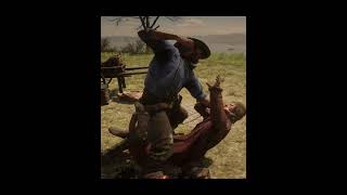 Best way to kill someone in RDR2 rdr2 reddeadredemtion2 shorts [upl. by Sallyanne927]