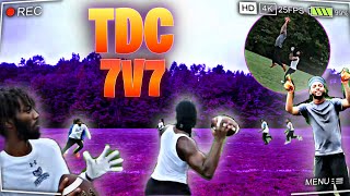 TDC PLAYS 7V7 FOOTBALL EVERYONE WAS GETTING ACTIVE [upl. by Nelrac]