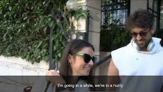 Ayca Aysin turan and Alp Navruz Reaction when asked about Wedding [upl. by Chemesh]