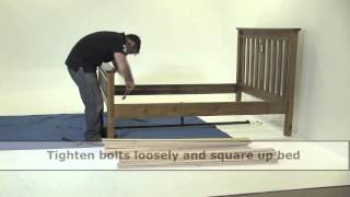 How to assemble a bed [upl. by Eittol]