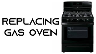 Make Sure To Shut Off Gas LineHow To Replace And Connect Oven Range Gas Line In A Kitchen [upl. by Terencio]