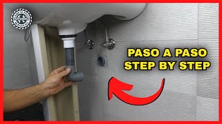 💥APRENDE a COLOCAR un LAVABO con PEDESTAL en Menos de 20 minutos [upl. by Longawa446]