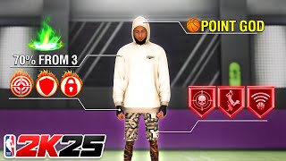 Recreating the NEW BP Offensive Threat Build in NBA 2K25 – Dribble amp Shoot Like a PRO [upl. by Keram]