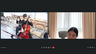 Cello Lesson 13 Lightly Row Lesson 1 Lindsey Lim [upl. by Nahtonoj]