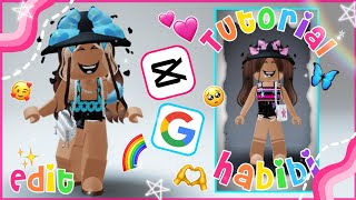 ☆ Tutorial Habibi Trend 💘🌈 Roblox 2022 Fufu Unicorn 🤩💘😎🙈☆ [upl. by Jos]