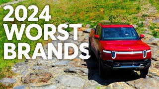 2024 Worst Car Brands  Consumer Reports [upl. by Pamela]