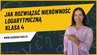 292 Jak rozwiązywać nierówność logarytmiczną Matematyka Rozszerzona [upl. by Child]