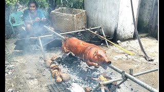 Paradise Trimaran  Part 8  Boat Building Pig Roasting and Cock Fights [upl. by Joby]