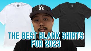 The Best Blank TShirts For 2023 [upl. by Cohlier602]