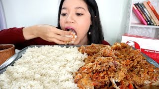 MUKBANG KFC GEPREK SAMBAL MATAH [upl. by Eizeerb]