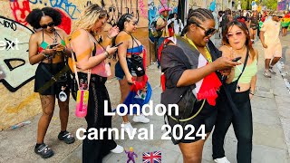 London carnival 2024🇬🇧 Notting hill london🇬🇧 [upl. by Savihc32]