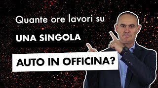 Quante ore lavori su una singola auto in Officina [upl. by Repsag]