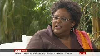 PM of Barbados Mia Motley puts quotdisingenuousquot BBC Reporter quotin her placequot [upl. by Ahsas]