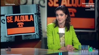 Inés Rodríguez muy indignada con las páginas de alquiler  El Intermedio [upl. by Enilecram359]