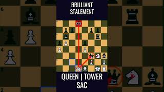 BRILLIANT STALEMATE  SHORTSTRENDINGCHESSCOM [upl. by Roter163]