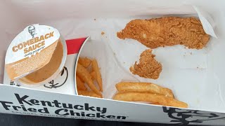 KFC New 5 Chicken Tender Box [upl. by Eednim]