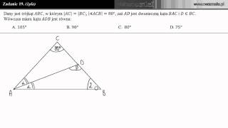 Zadanie 19  Arkusz maturalny II  poziom podstawowy [upl. by Koenraad]
