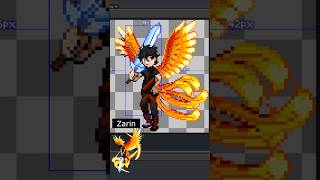 Pixel Art Timelapse Zarin pixelart shorts arttimelapse [upl. by Ahsinoj]