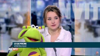 Main Mise sur la ventriloquie avec Le Cas Pucine amp Eliott en Belgique RTL Info avec vous180322 [upl. by Neila]