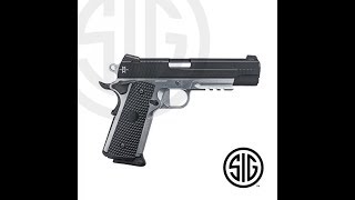 Pistola Sig Sauer 1911 Airmax [upl. by Irrek948]