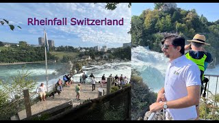 Rheinfall in Switzerland Visit [upl. by Kerstin404]