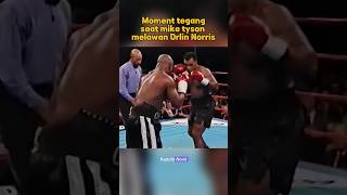 Moment tegang ketika mike tyson melawan orlin norris shorts boxing tinjudunia [upl. by Goebel]