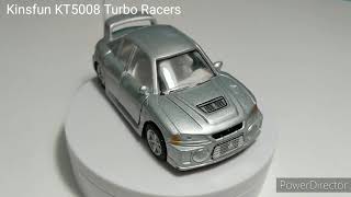 Kinsmart Cars Turntable 52 Kinsfun KT5008 Turbo Racers [upl. by Deys]