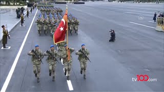 Türk Komandoları kardeş topraklarda beraber Mehter Marşı söyledi [upl. by Berton]