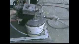 Granite GelCoat Spray System Operation Videowmv [upl. by Kant]