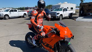 I got to ride the super rare KTM RC 8C [upl. by Tnerual704]